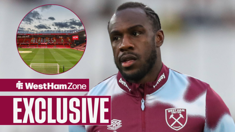 Michail Antonio could leave West Ham for Sheffield United.