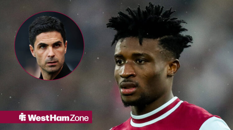 Mohammed Kudus, Mikel Arteta.