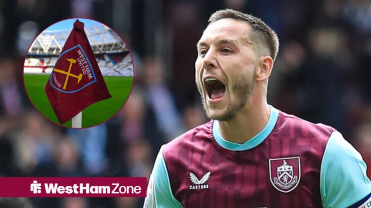 West Ham Burnley Josh Brownhill