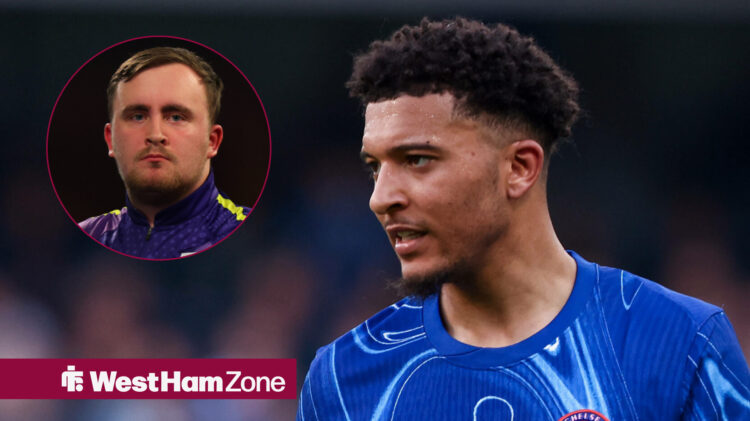 West Ham Luke Littler Jadon Sancho