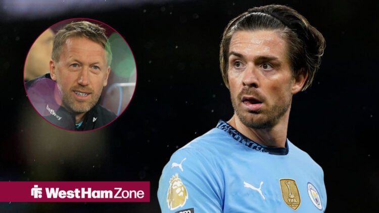 West Ham Manchester City Jack Grealish Graham Potter
