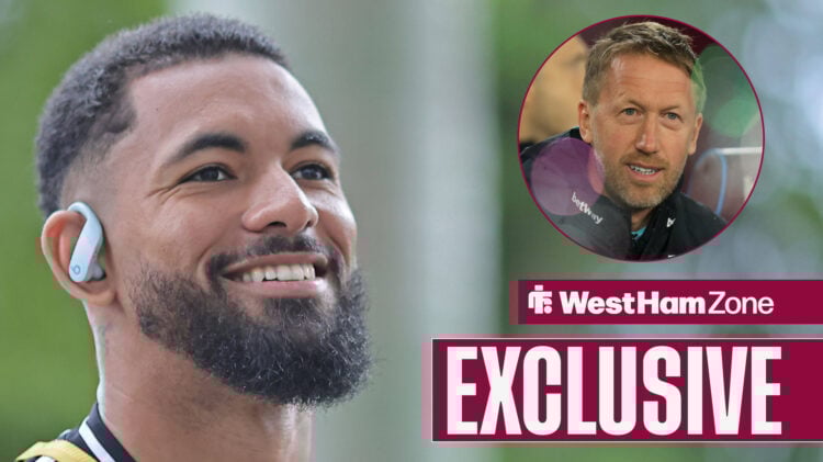 Graham Potter could bring Douglas Luiz to West Ham.