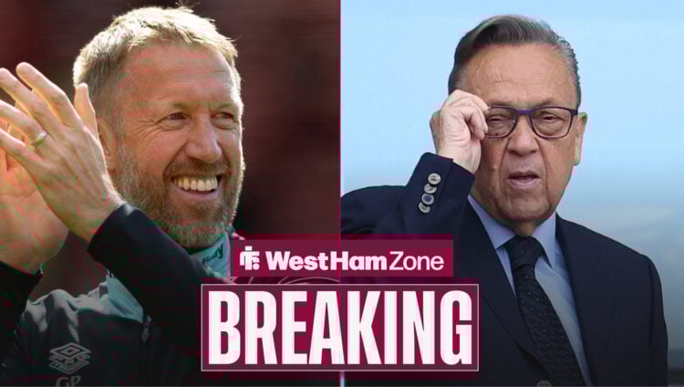 Graham Potter, David Sullivan, West Ham.