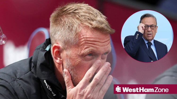 Graham Potter, David Sullivan, West Ham