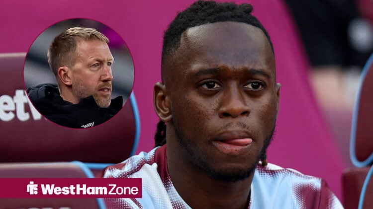 Graham Potter and Aaron Wan-Bissaka