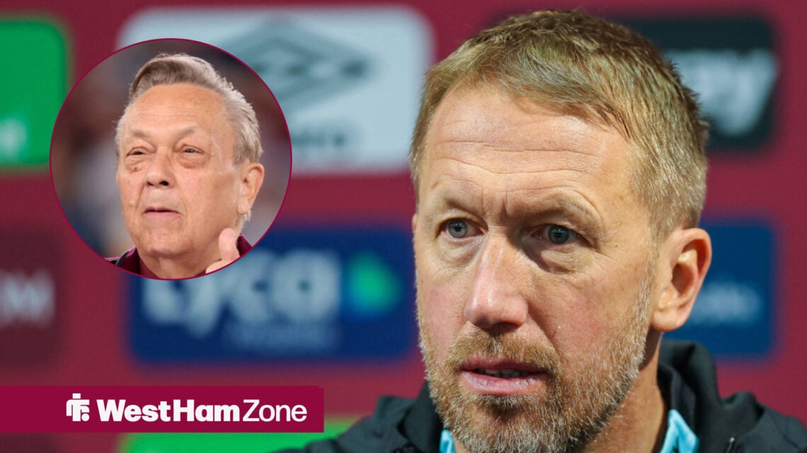Graham Potter and David Sullivan