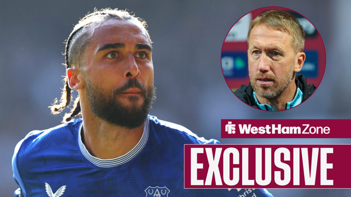 West Ham Everton Dominic Calvert-Lewin Graham Potter