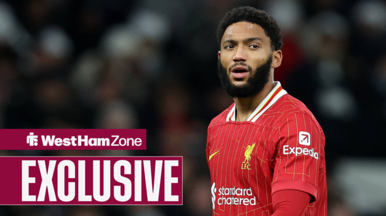 West Ham Joe Gomez
