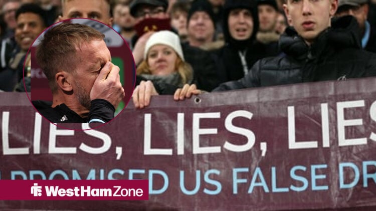West Ham fans, Graham Potter