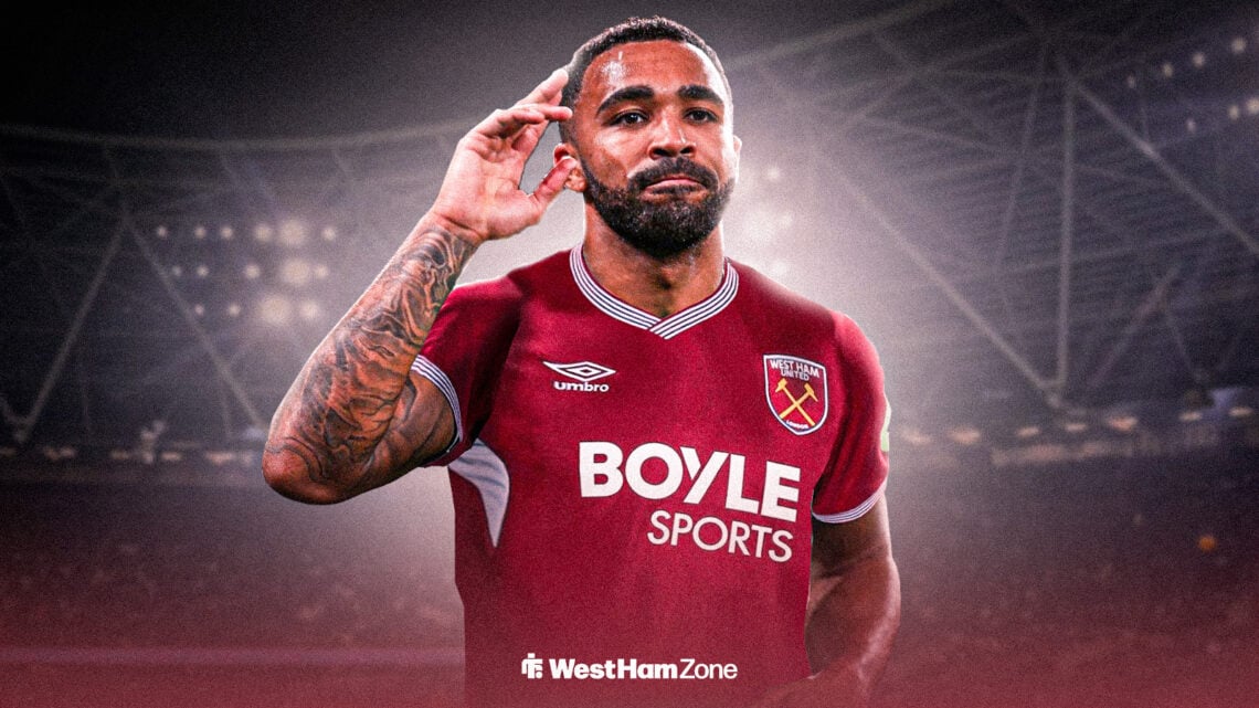 Callum Wilson edited in to West Ham home shirt