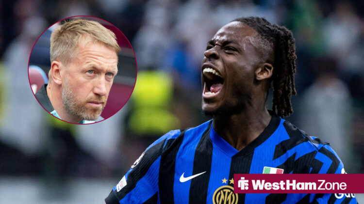 Yann Bisseck and Graham Potter
