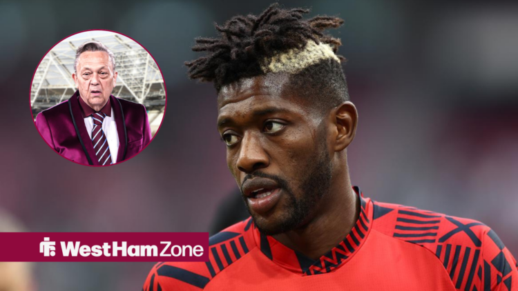 Ibrahim Sangare and David Sullivan in the circular inert