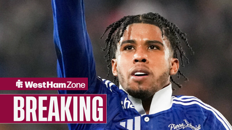 Chelsea midfielder Andrey Santos on loan at Strasbourg, West Ham