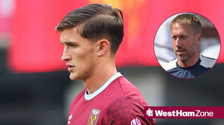Freddie Potts, Graham Potter, West Ham