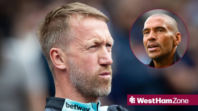 Graham Potter and Stan Collymore