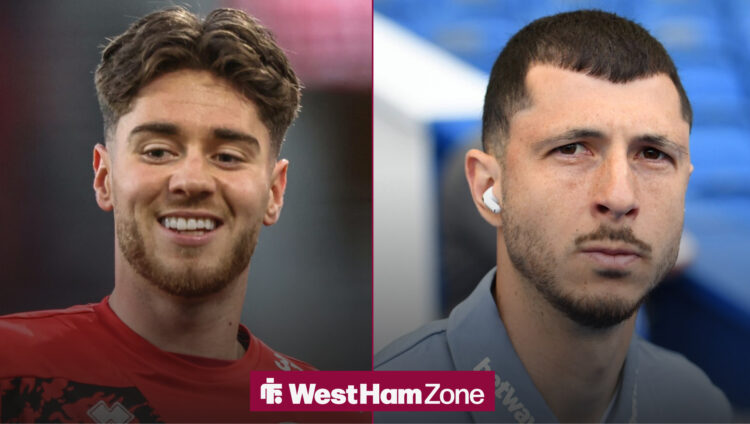 Middlesbrough midfielder Hayden Hackney, West Ham midfielder Guido Rodriguez