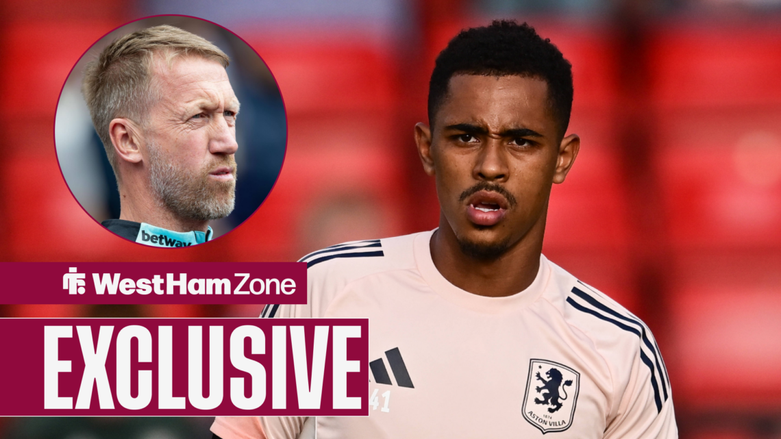 West Ham exclusive involving Jacob Ramsey.
