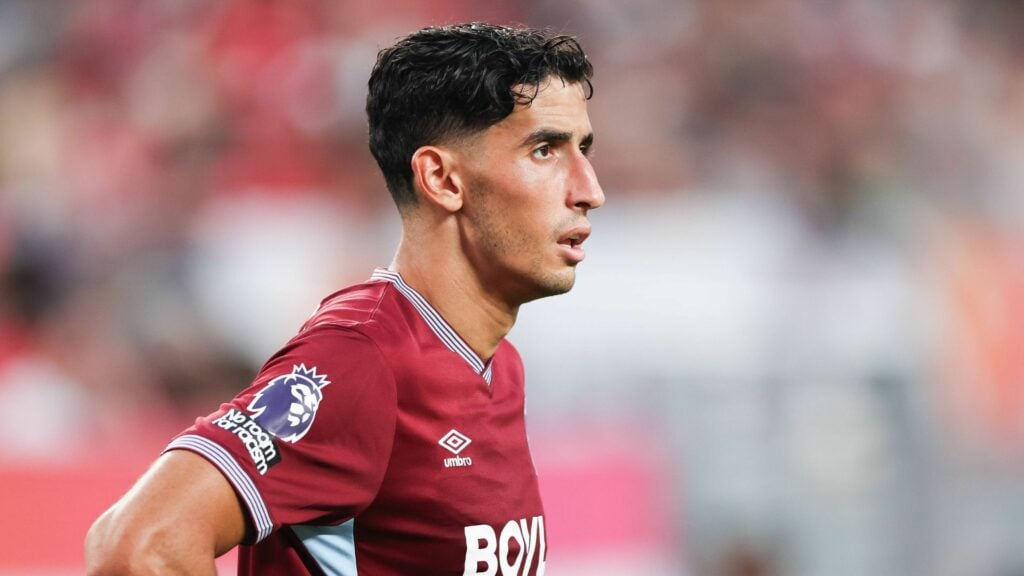 Nayef Aguerd at West Ham