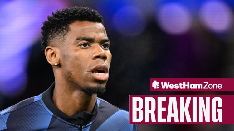 Raphael Onyedika playing for Club Brugge
