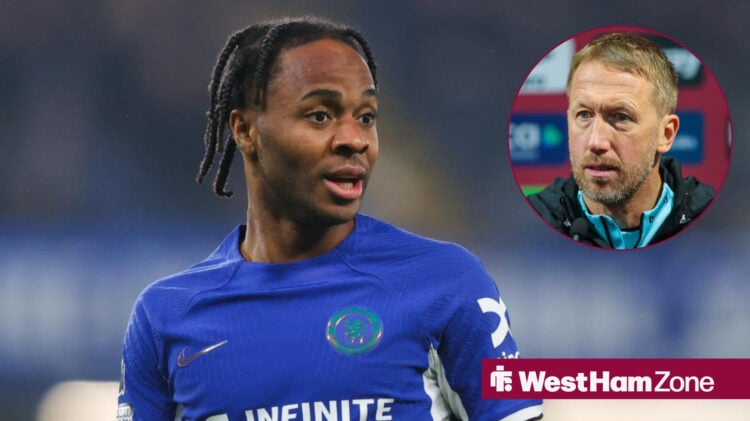 Raheem Sterling, Graham Potter, West Ham