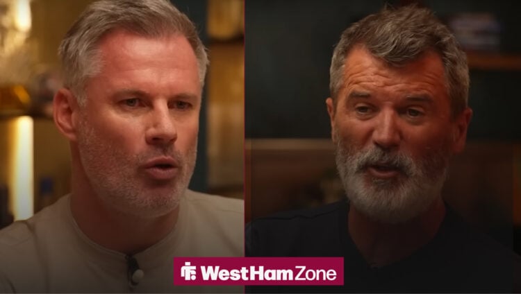 West Ham Jamie Carragher Roy Keane