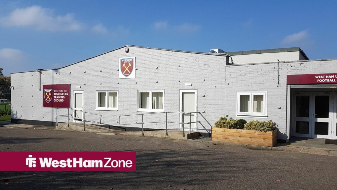 West Ham's training ground Rush Green