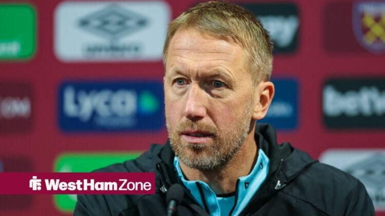 West Ham manager Graham Potter