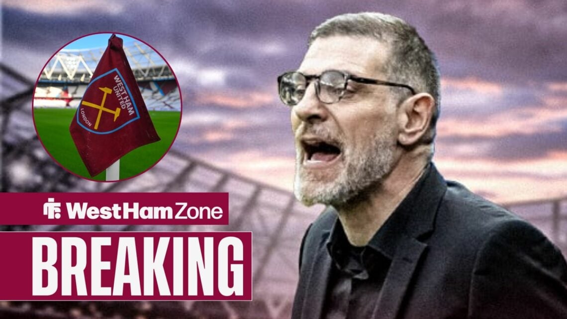 Slaven Bilic at the London Stadium looking towards