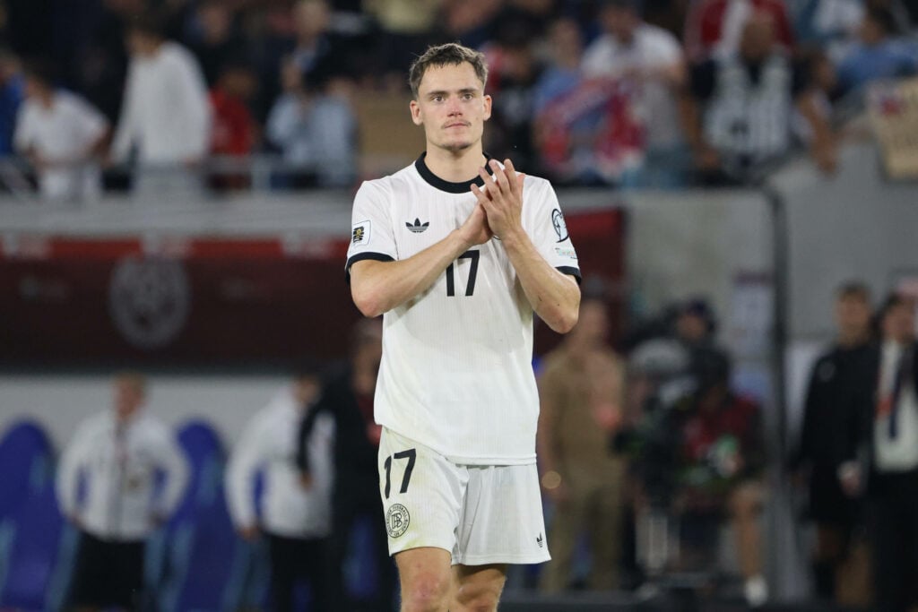 Florian Wirtz playing for Germany