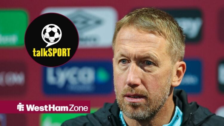 Graham Potter with talkSPORT logo in left circular inset