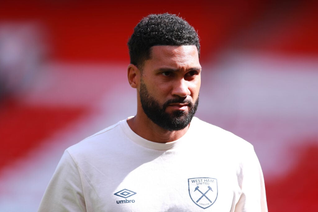 Wes Foderingham in a West Ham top