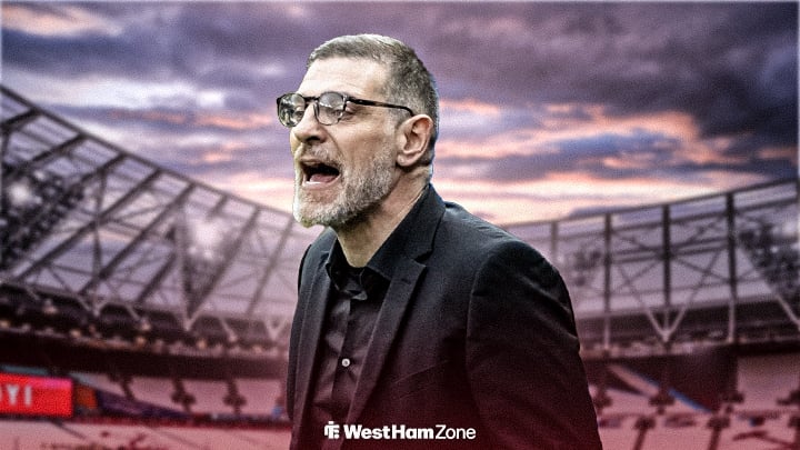 Slaven Bilic at the London Stadium