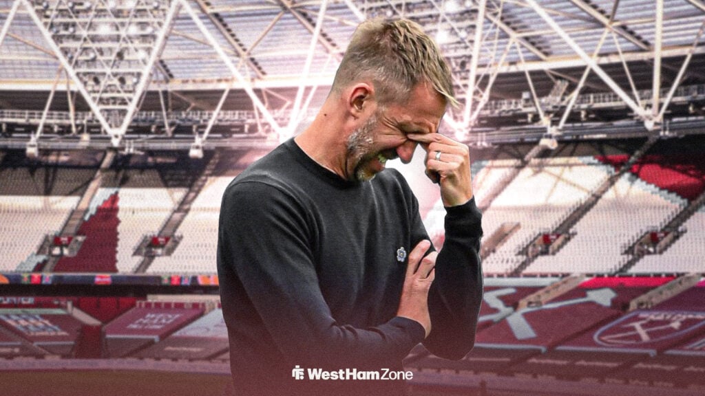 Graham Potter sad