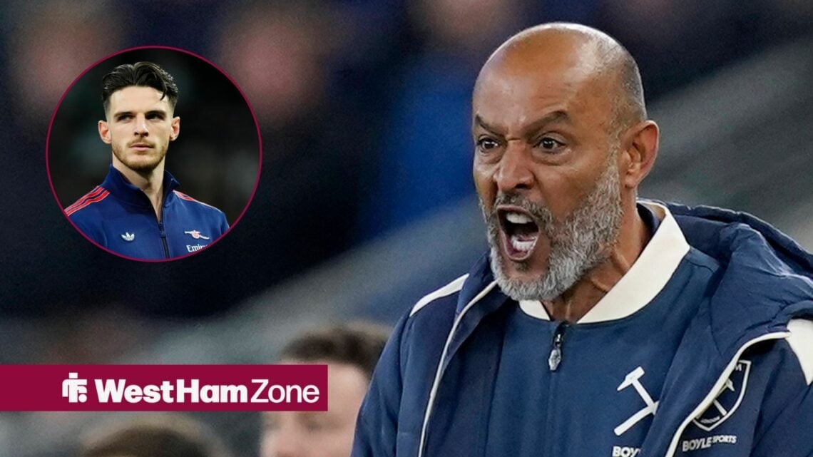 Nuno away at Everton with Circle insert of Nuno