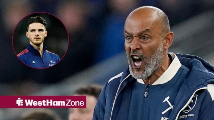Nuno away at Everton with Circle insert of Nuno