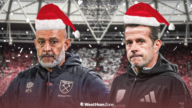 West Ham boss Nuno Espirito Santo and Fulham boss Marco Silva.