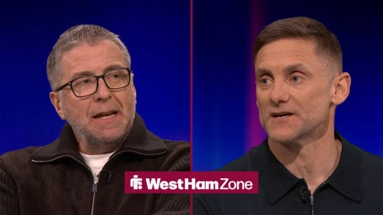 BBC Match of the Day pundit and presenter Rob Green and Mark Chapman