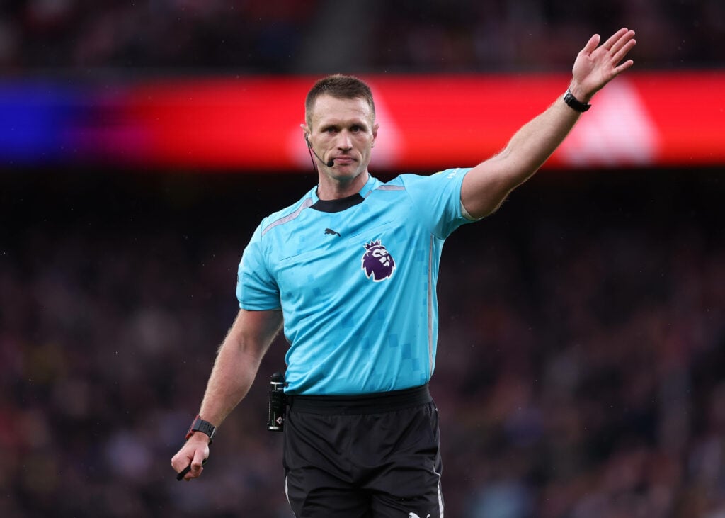 Premier League referee Thomas Bramall