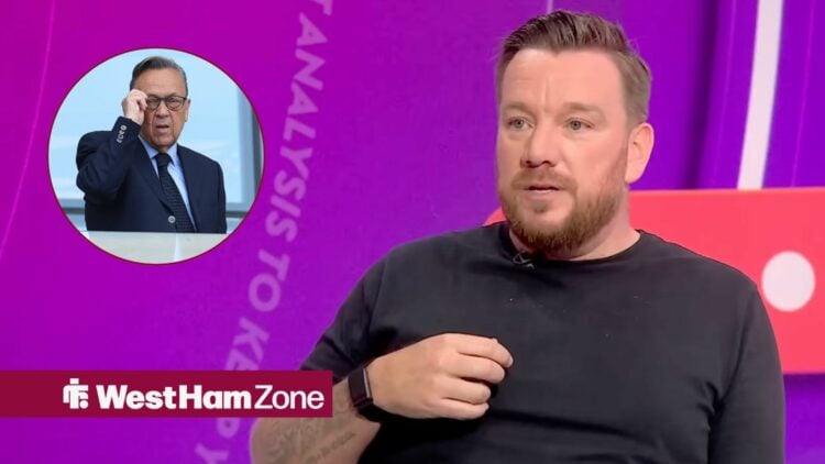 Jamie O'Hara alongside a circle inset of David Sullivan.