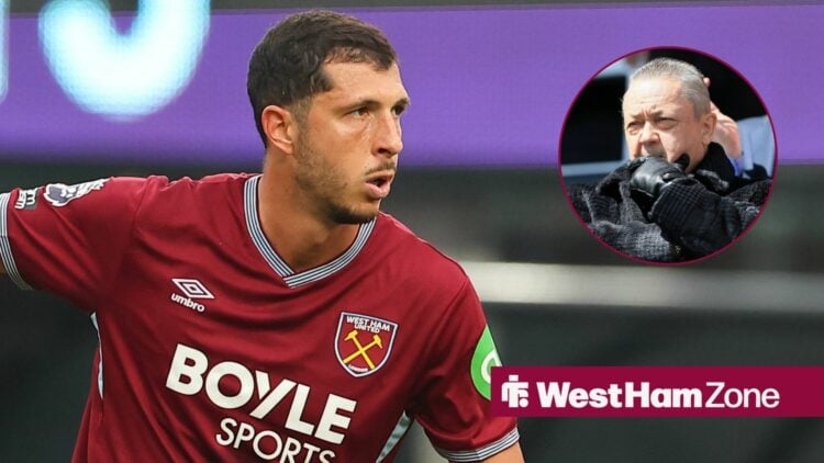 Guido Rodriguez looking at David Sullivan.