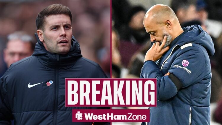 Fabian Hurzeler and Nuno Espirito Santo side-by-side in a split image