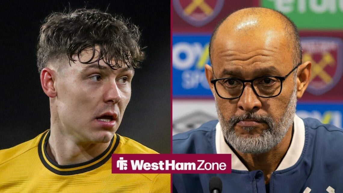 Jorgen Strand Larsen with Nuno Espirito Santo