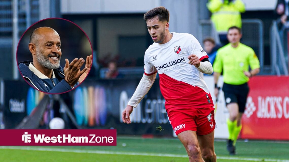 Nuno Espirito Santo next to El Karouani