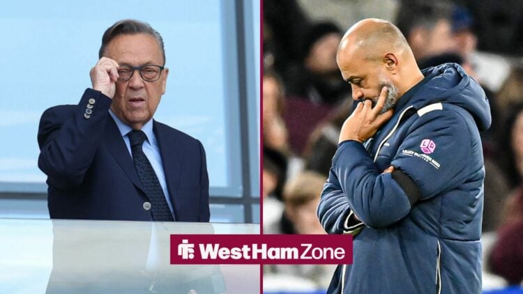 Nuno next to David Sullivan
