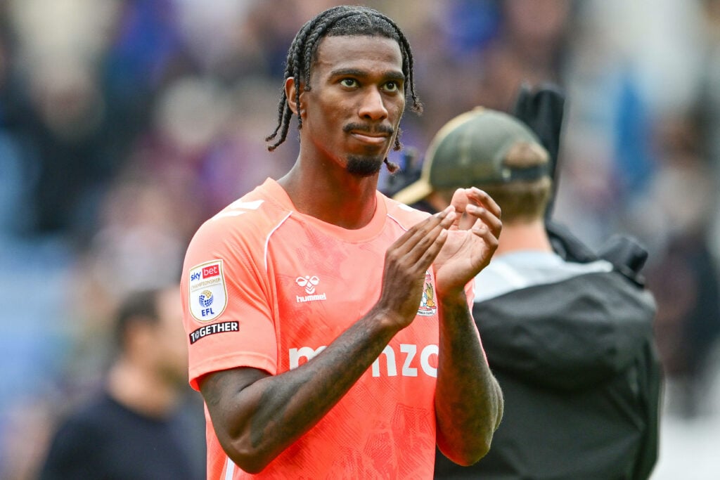 Haji Wright in action for Coventry City