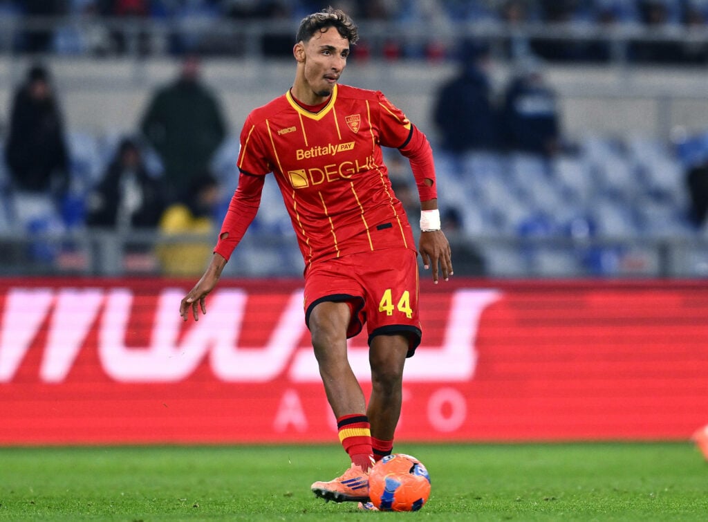 Tiago Gabriel in action for Lecce