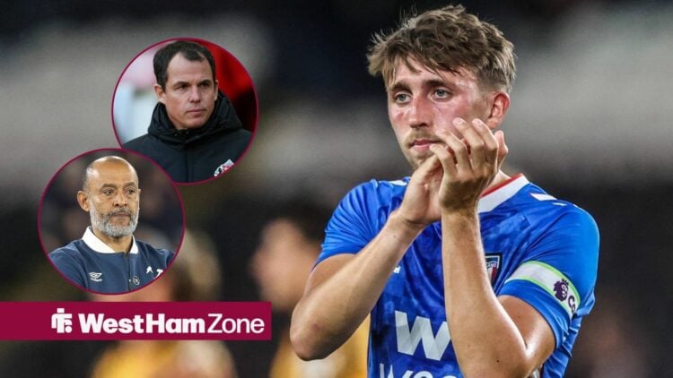 Dan Neil at Sunderland with Regis Le Bris sand Nuno Espirito Santo in frame