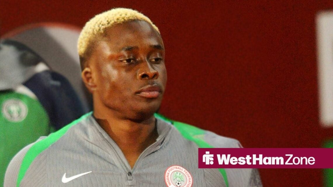 Tochukwu Nnadi in Nigeria gear