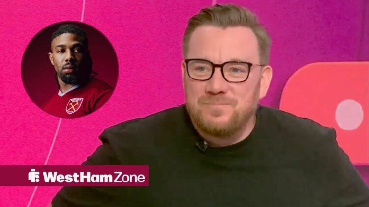 Jamie O'Hara alongside a circle inset of Adam Traore.