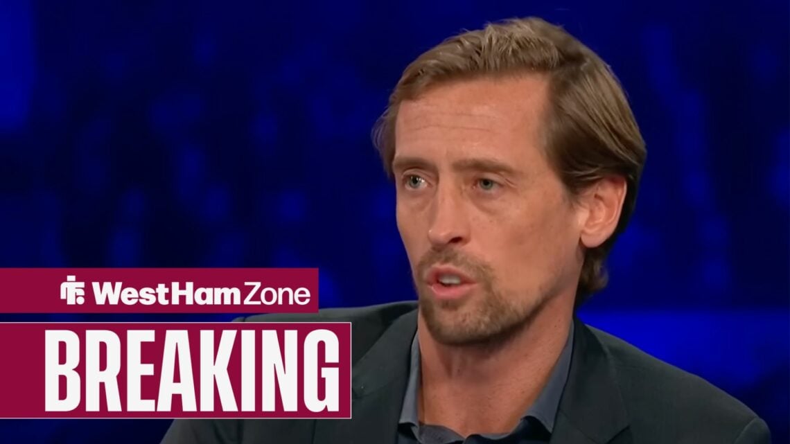 Peter Crouch speaking on TNT Sports.